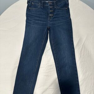 Madewell 10” High-Rise Skinny Jeans | Size 24 | Dark Wash